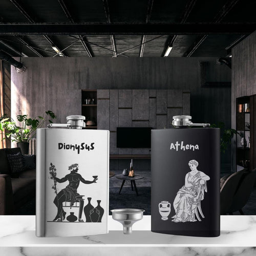 Custom Engraved Flask – 8oz Stainless Steel